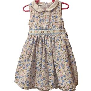Bonnie Jean Floral Smocked Dress